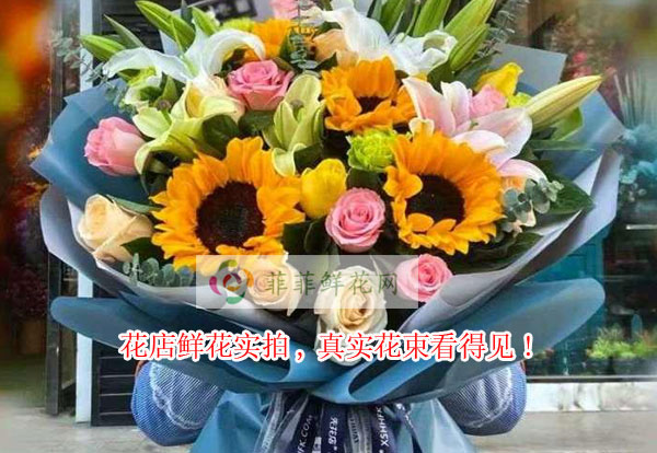 怀化通道县花店鲜花实拍,怀化通道县真实花束看得见!